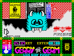 Gerry the Germ (1985)(Firebird Software)